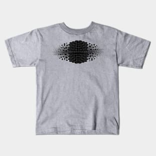 black squares design Kids T-Shirt